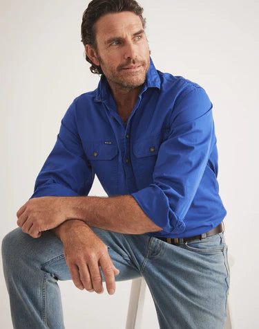 RB Sellars Blue Work Shirt